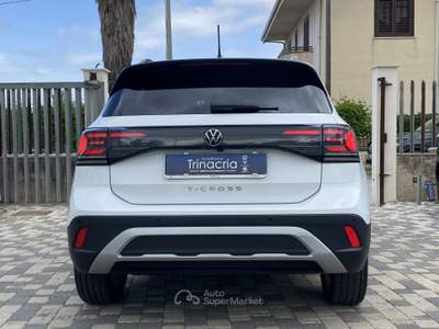 Volkswagen T-Cross Life 1.0 TSI 95CV Bianco usata Borgetto