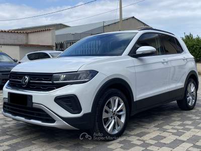 Volkswagen T-Cross Life 1.0 TSI 95CV Bianco usata Borgetto