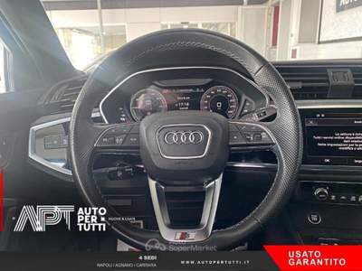 Audi Q3 Q3 Sportback 45 1.4 tfsi e S Line Edition s-tronic Blu/Azzurro usata Napoli