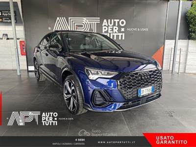 Audi Q3 Q3 Sportback 45 1.4 tfsi e S Line Edition s-tronic Blu/Azzurro usata Napoli