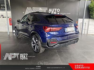 Audi Q3 Q3 Sportback 45 1.4 tfsi e S Line Edition s-tronic Blu/Azzurro usata Napoli