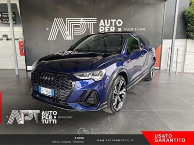 Audi Q3 Q3 Sportback 45 1.4 tfsi e S Line Edition s-tronic Blu/Azzurro usata Napoli