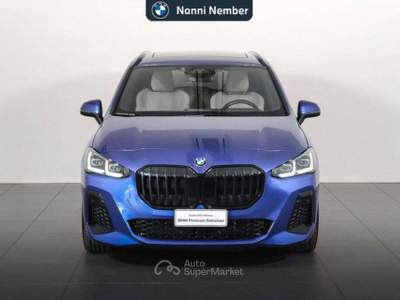 BMW Serie 2 218d 218 d Active Tourer Msport auto Blu/Azzurro usata Brescia