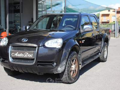 Great Wall Steed Motor Steed 2.4 SUPER LUXURY GPL 4X4 PER COMMERCIANTI Nero usata Villongo Great Wall Steed Motor Steed 2.4 SUPER LUXURY GPL 4X4 PER COMMERCIANTI Nero usata Villongo