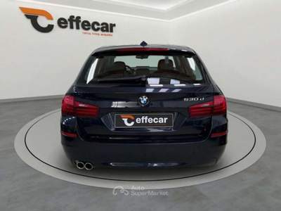 BMW Serie 5 530dA 530 dA 258CV Touring Msport Blu/Azzurro usata Roncadelle