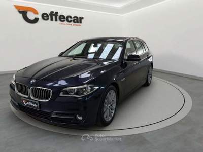 BMW Serie 5 530dA 530 dA 258CV Touring Msport Blu/Azzurro usata Roncadelle