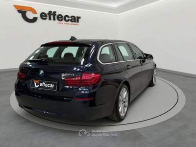 BMW Serie 5 530dA 530 dA 258CV Touring Msport Blu/Azzurro usata Roncadelle