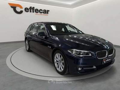 BMW Serie 5 530dA 530 dA 258CV Touring Msport Blu/Azzurro usata Roncadelle
