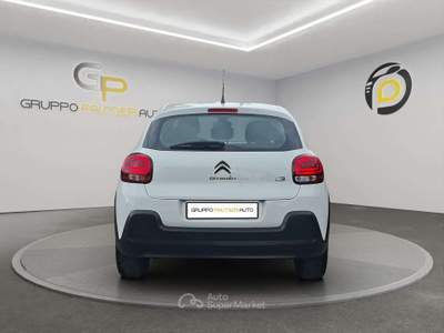Citroen C3 C3 III 2017 1.5 bluehdi Plus s Bianco usata Pompei