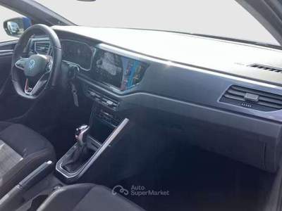 Volkswagen Polo 2.0 tsi dsg 2023 207cv tetto Beats 18" vari colori Blu/Azzurro usata Monte Compatri