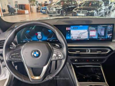 BMW Serie 3 318d 318 d Touring auto 2023 150cv tetto 17" vari colori Bianco usata Monte Compatri