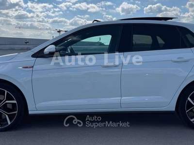 Volkswagen Polo 2.0 tsi dsg 2023 207cv tetto Alcantara Beats camera 18" vari colori Bianco usata Monte Compatri