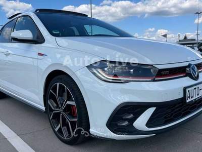 Volkswagen Polo 2.0 tsi dsg 2023 207cv tetto Alcantara Beats camera 18" vari colori Bianco usata Monte Compatri