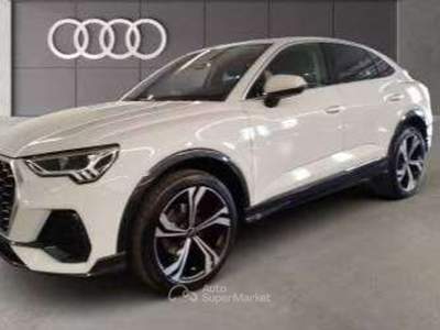 Audi Q3 Q3 Sportback 35 2.0 tdi s-tronic 2022 Bianco usata Monte Compatri