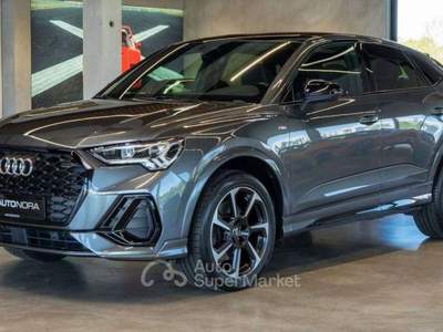 Audi Q3 Sportback 45 2.0 tfsi Identity black S-line quattro s-tronic camera 36° 19" Grigio usata Monte Compatri