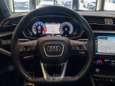 Audi Q3 Sportback 45 2.0 tfsi Identity black S-line quattro s-tronic camera 36° 19" Grigio usata Monte Compatri