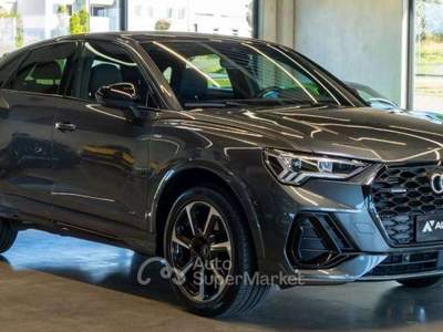 Audi Q3 Sportback 45 2.0 tfsi Identity black S-line quattro s-tronic camera 36° 19" Grigio usata Monte Compatri