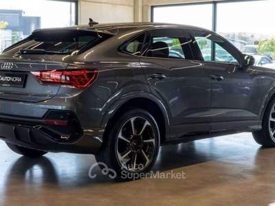 Audi Q3 Sportback 45 2.0 tfsi Identity black S-line quattro s-tronic camera 36° 19" Grigio usata Monte Compatri