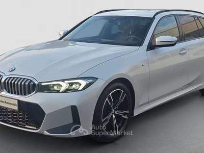 BMW Serie 3 318d 318 d touring Msport auto 2025 150cv camera 18" vari colori Grigio usata Monte Compatri