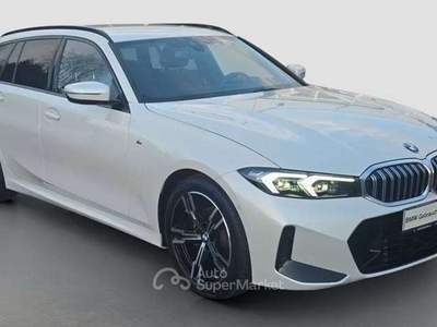 BMW Serie 3 318d 318 d touring Msport auto 2025 150cv camera 18" vari colori Grigio usata Monte Compatri