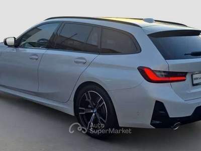 BMW Serie 3 318d 318 d touring Msport auto 2025 150cv camera 18" vari colori Grigio usata Monte Compatri