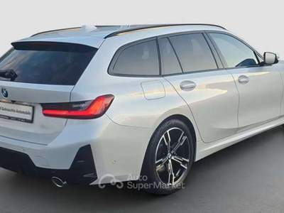 BMW Serie 3 318d 318 d touring Msport auto 2025 150cv camera 18" vari colori Grigio usata Monte Compatri