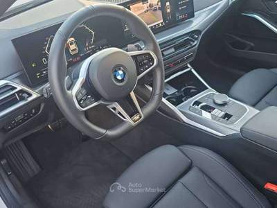BMW Serie 3 318d 318 d touring Msport auto 2025 150cv camera 18" vari colori Grigio usata Monte Compatri