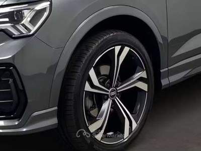 Audi Q3 Q3 35 2.0 tdi Identity Black s-tronic S Line - Tetto apribile panorama- cerchi da 20- Kamera Grigio usata Monte Compatri
