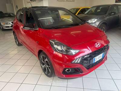 Hyundai i10 i10 III 1.0 tgdi N Line Navi Pack Rosso usata Caravaggio