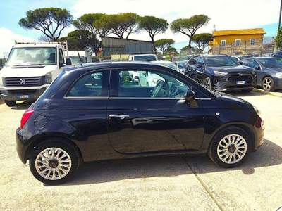 Fiat 500 1.2cc EURO6 69cv TETTO PANORAMA CERCHI IN LEGA Nero usata Roma