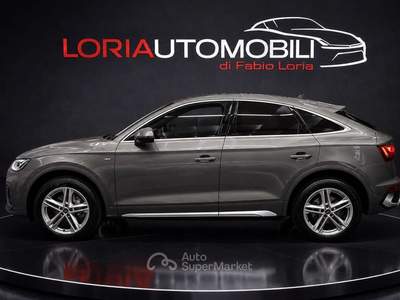 Audi Q5 Q5 I Sportback 2023 Sportback 40 2.0 tdi mhev 12V S line quattro s-tronic Argento usata Nardò