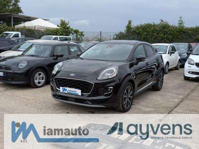 Ford Puma HYBRID 1.0 EcoBoost 125cv TITANIUM Nero usata Roma