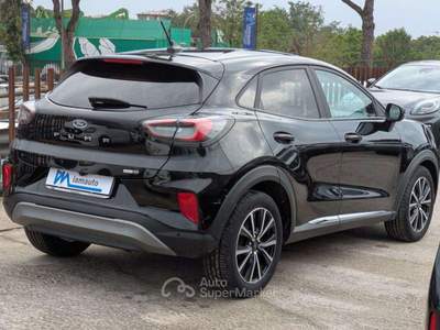 Ford Puma HYBRID 1.0 EcoBoost 125cv TITANIUM Nero usata Roma