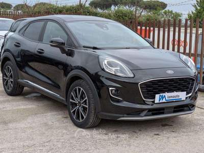 Ford Puma HYBRID 1.0 EcoBoost 125cv TITANIUM Nero usata Roma