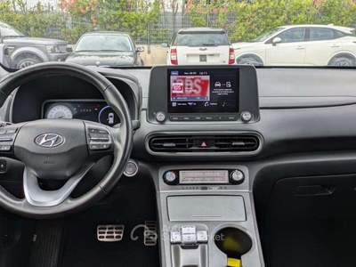 Hyundai Kona EV 39kWh XTech City ZERO EMISSION CAMERA POST. Grigio usata Roma
