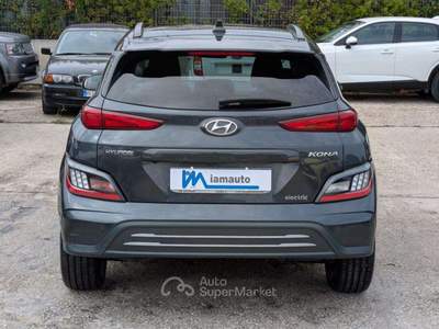 Hyundai Kona EV 39kWh XTech City ZERO EMISSION CAMERA POST. Grigio usata Roma