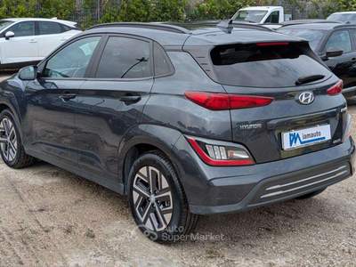 Hyundai Kona EV 39kWh XTech City ZERO EMISSION CAMERA POST. Grigio usata Roma