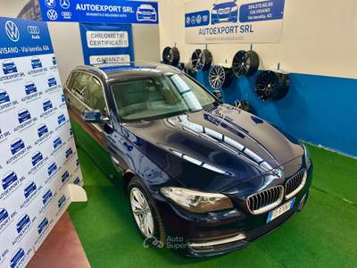 BMW Serie 5 520d 520 xDrive Touring Business aut2016 Oro usata Calvisano