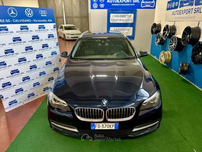 BMW Serie 5 520d 520 xDrive Touring Business aut2016 Oro usata Calvisano