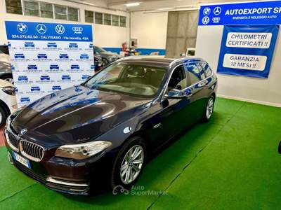 BMW Serie 5 520d 520 xDrive Touring Business aut2016 Oro usata Calvisano