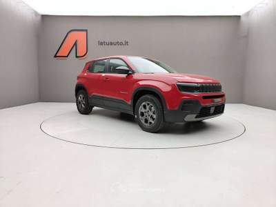 Jeep Avenger 1.2 MHEV 110CV LONGITUDE DCT Rosso usata Voghera