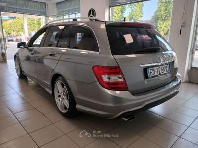 Mercedes-Benz Classe C SW 200 (BENZINA Avantgarde ** CAMBIO AUTOMATICO** Grigio usata Abbiategrasso