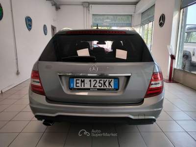 Mercedes-Benz Classe C SW 200 (BENZINA Avantgarde ** CAMBIO AUTOMATICO** Grigio usata Abbiategrasso