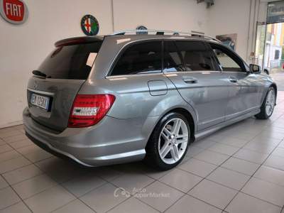 Mercedes-Benz Classe C SW 200 (BENZINA Avantgarde ** CAMBIO AUTOMATICO** Grigio usata Abbiategrasso