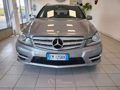 Mercedes-Benz Classe C SW 200 (BENZINA Avantgarde ** CAMBIO AUTOMATICO** Grigio usata Abbiategrasso