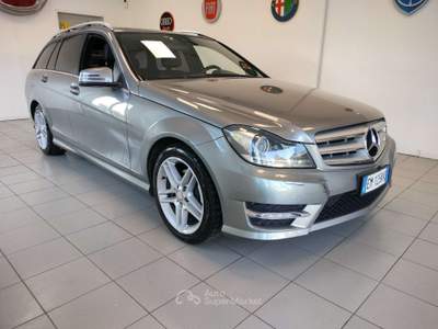 Mercedes-Benz Classe C SW 200 (BENZINA Avantgarde ** CAMBIO AUTOMATICO** Grigio usata Abbiategrasso