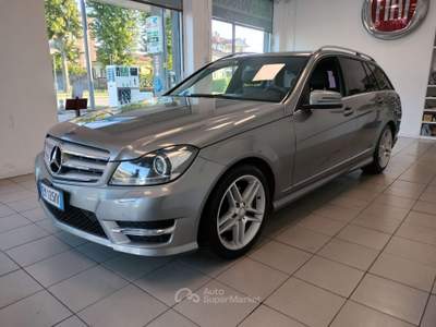 Mercedes-Benz Classe C SW 200 (BENZINA Avantgarde ** CAMBIO AUTOMATICO** Grigio usata Abbiategrasso