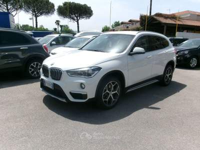 BMW X1 X1 X1 S-DRIVE 20d 190CV E6D X-LINE AUTOMATICO/PELLE/NAVI/CAMERA/FULL LED Bianco usata Giugliano in Campania