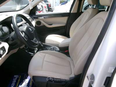 BMW X1 X1 X1 S-DRIVE 20d 190CV E6D X-LINE AUTOMATICO/PELLE/NAVI/CAMERA/FULL LED Bianco usata Giugliano in Campania