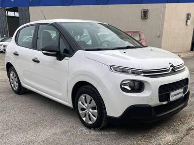 Citroen C3 VAN 1.5 BLUEHDI 5 PORTE 2 POSTI - 2019 Bianco usata Corato